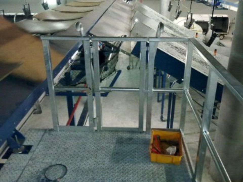 Metalltreppe