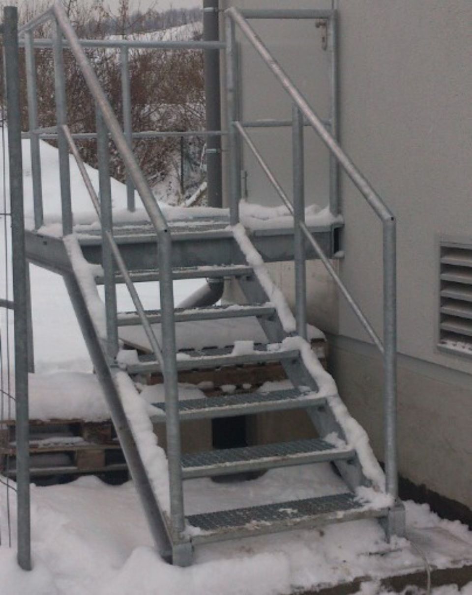 Metalltreppe