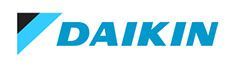 Das Daikin-Logo ist blau und schwarz auf weißem Hintergrund.