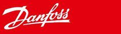 Das Danfoss-Logo befindet sich auf rotem Hintergrund.