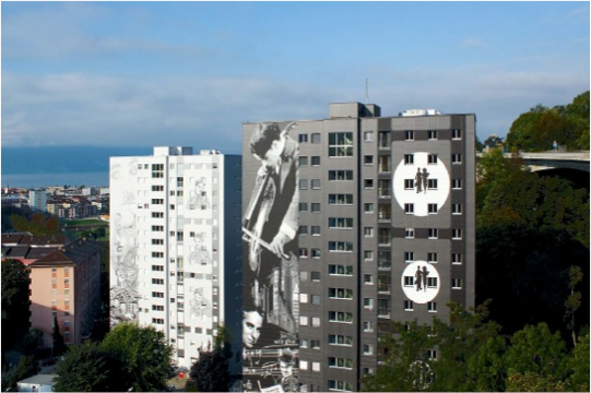 Tours de Gilamaont Vevey - Louis Richard ingénieurs conseils SA