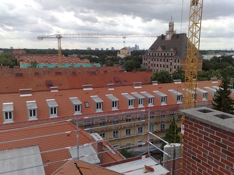Dachgauben bei Reihenhäusern