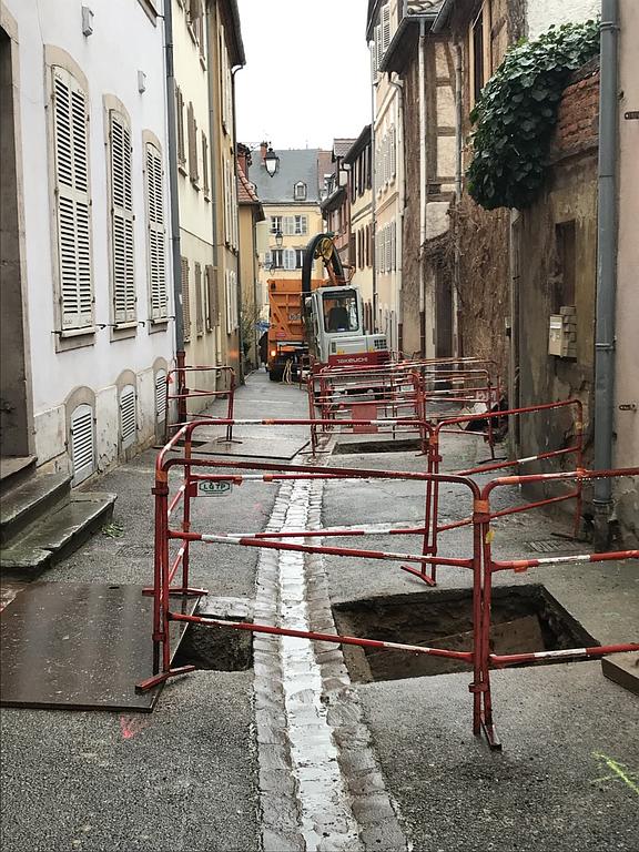 Travaux de raccordement