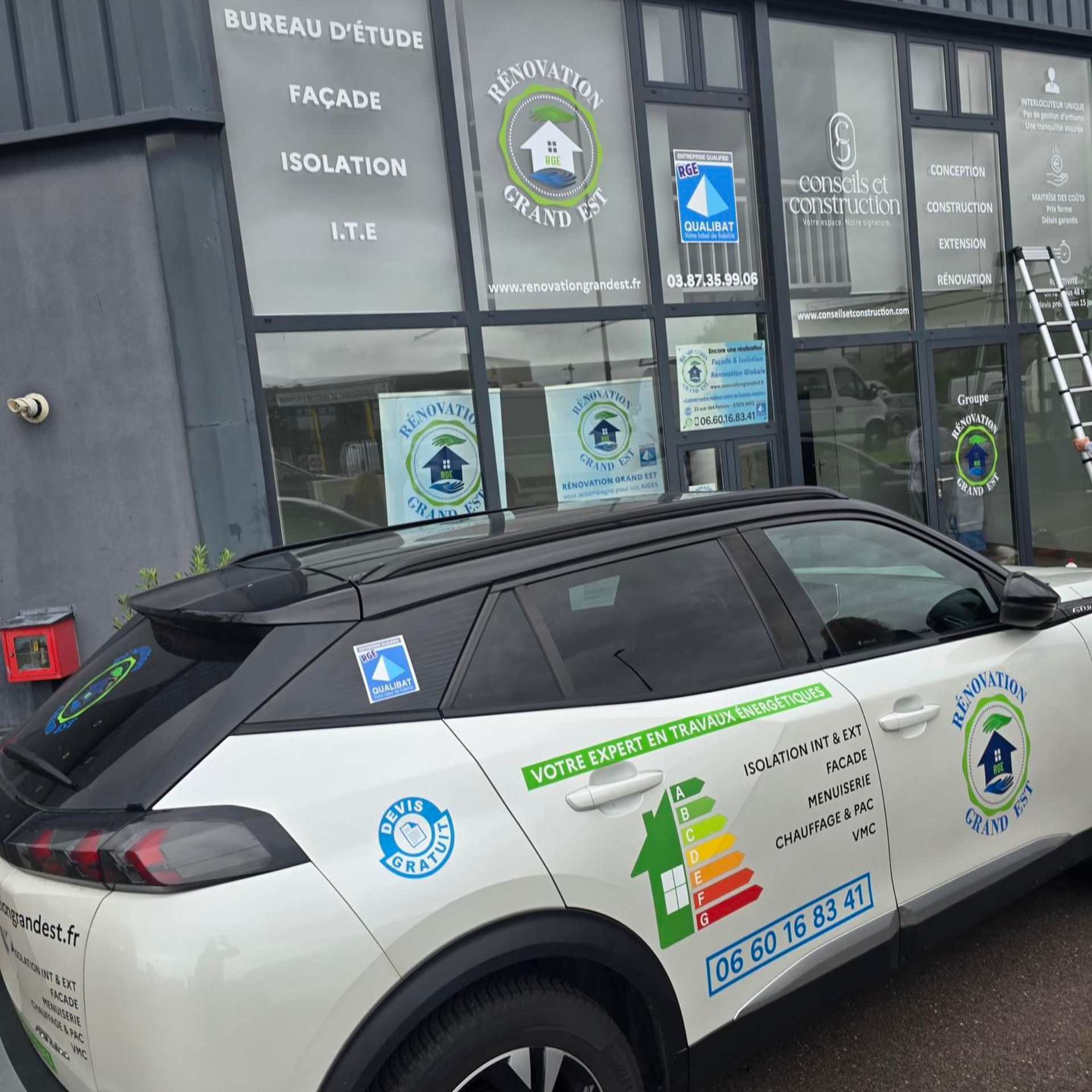 Devanture de l'établissement