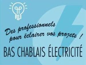 Logo Bas Chablais Électricité.