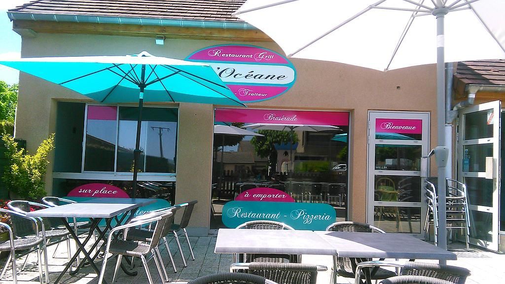 Terrasse du restaurant L'Océane