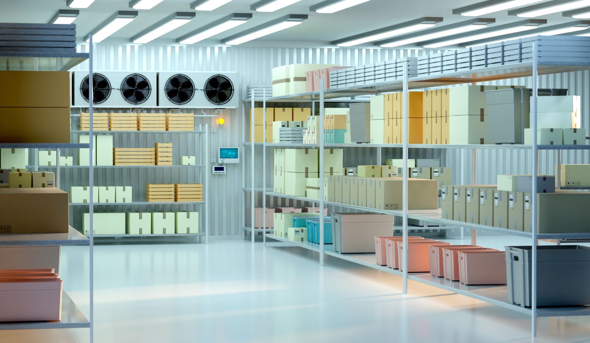 Kühlraum der Cityclima Kälte- & Klimatechnik GmbH