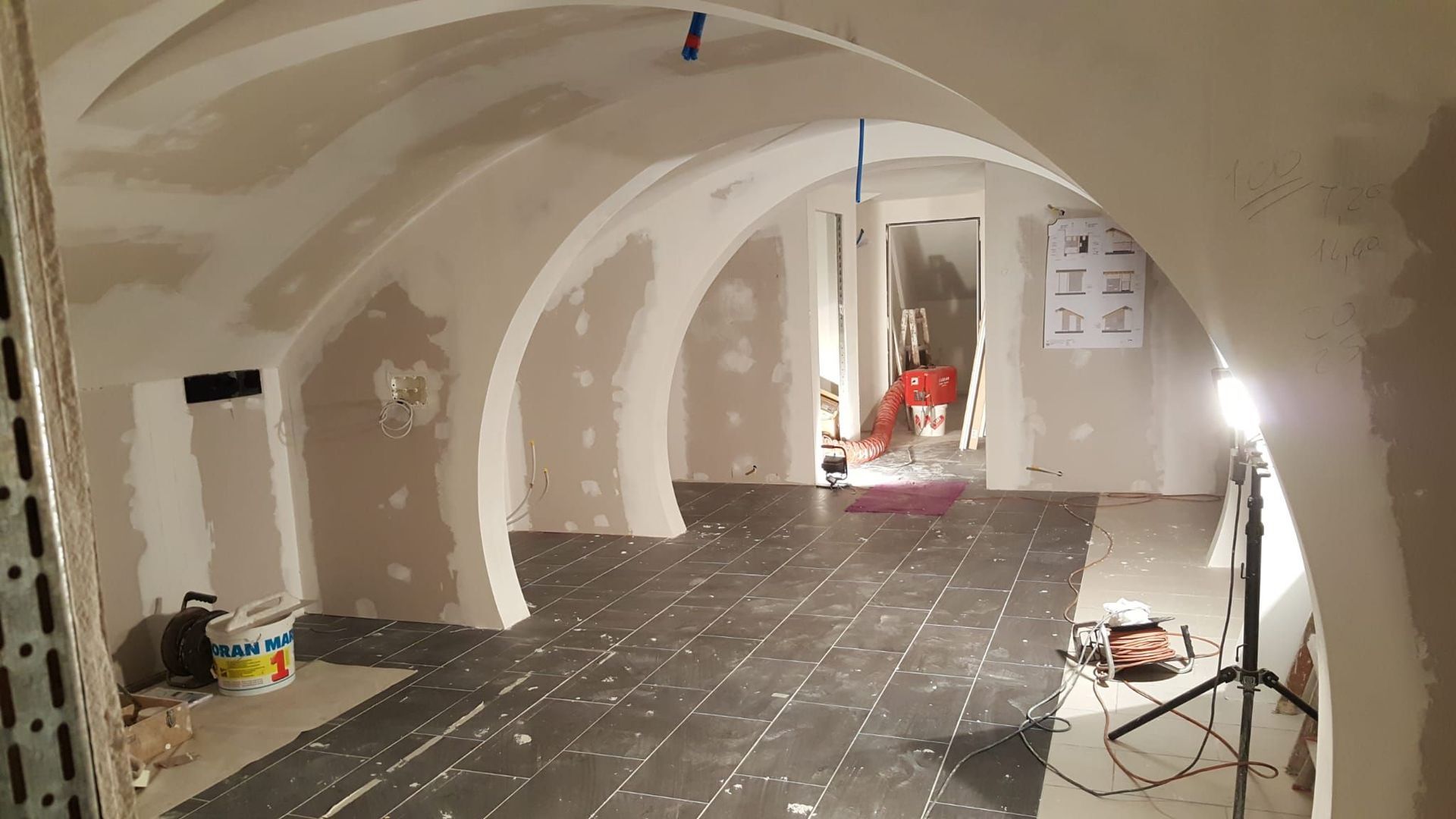 Gypserie intérieure -  Alpha Transfo Rénovation SA