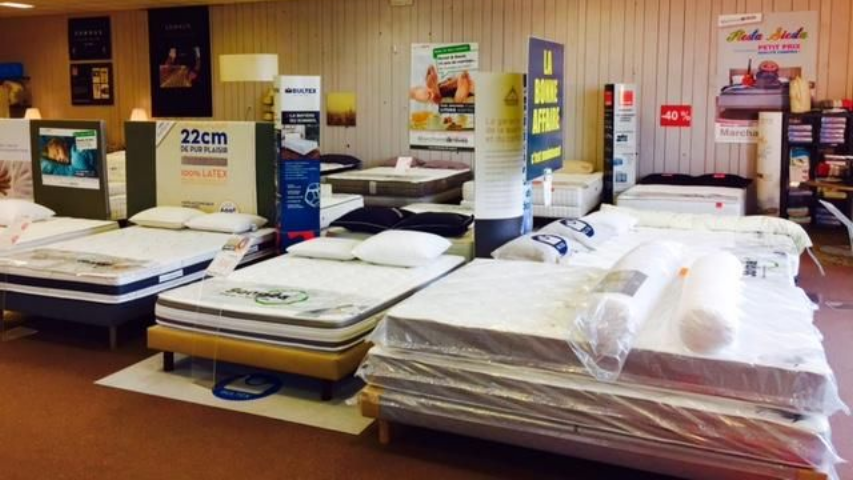 Matelas et sommiers d'exposition chez Literie & Compagnie