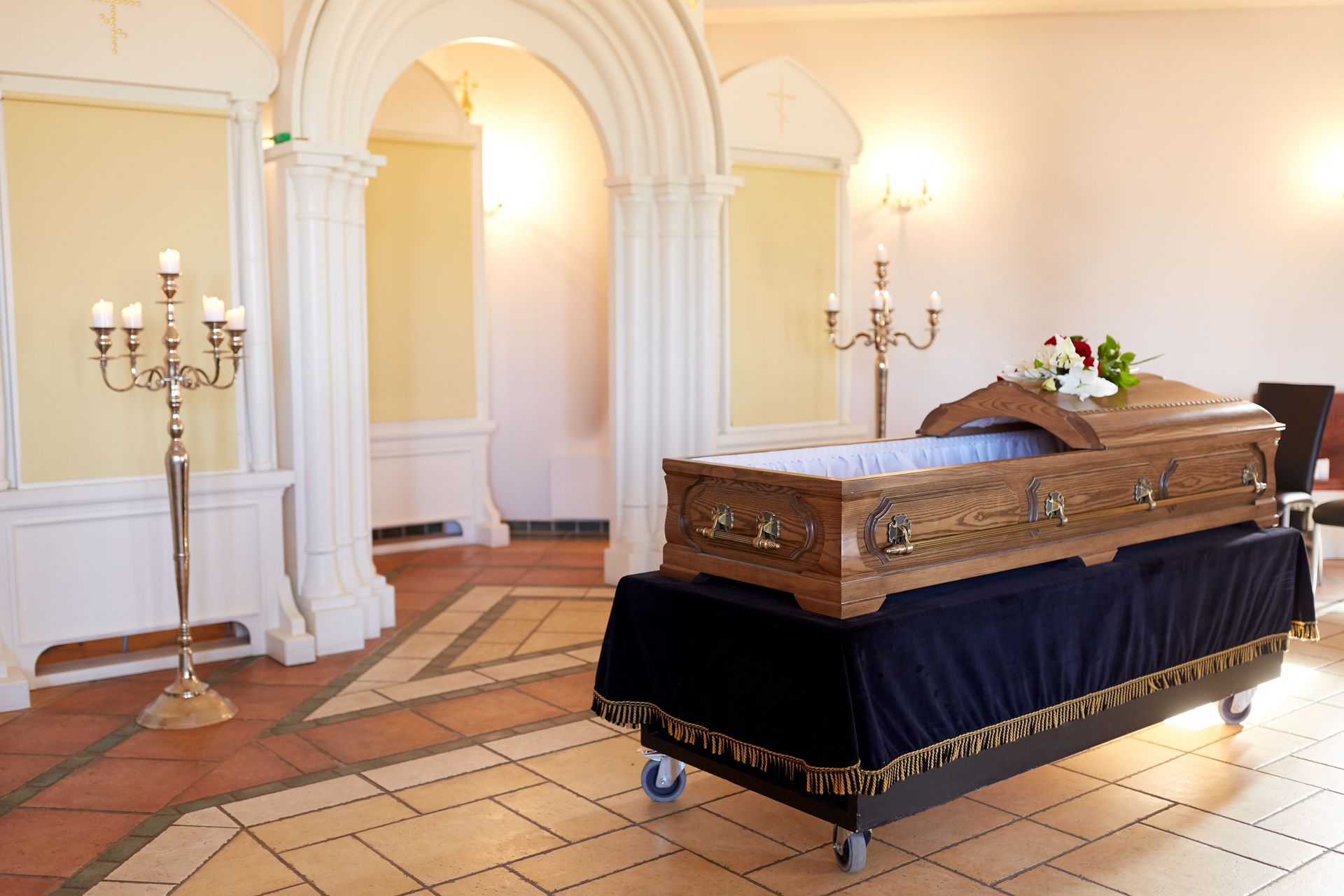 Chambre funéraire vide