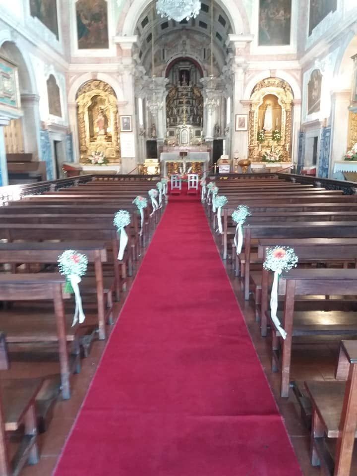 Florista Mariazinha - Decoração de Igrejas