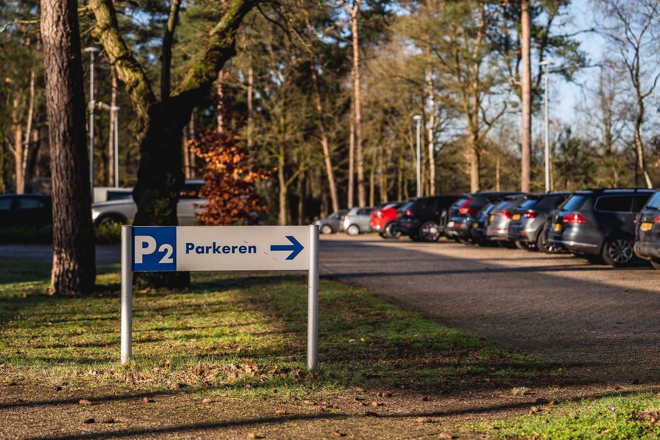 Gratis parkeren bij Landgoed ISVW