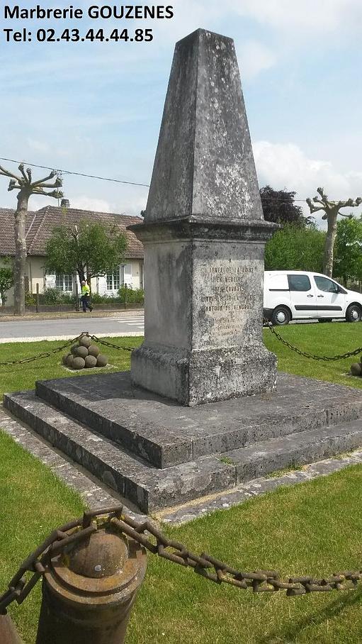Gouzènes Pompes Funèbres - caveau - contrat obsèques - Savigny-sur-Braye - monument