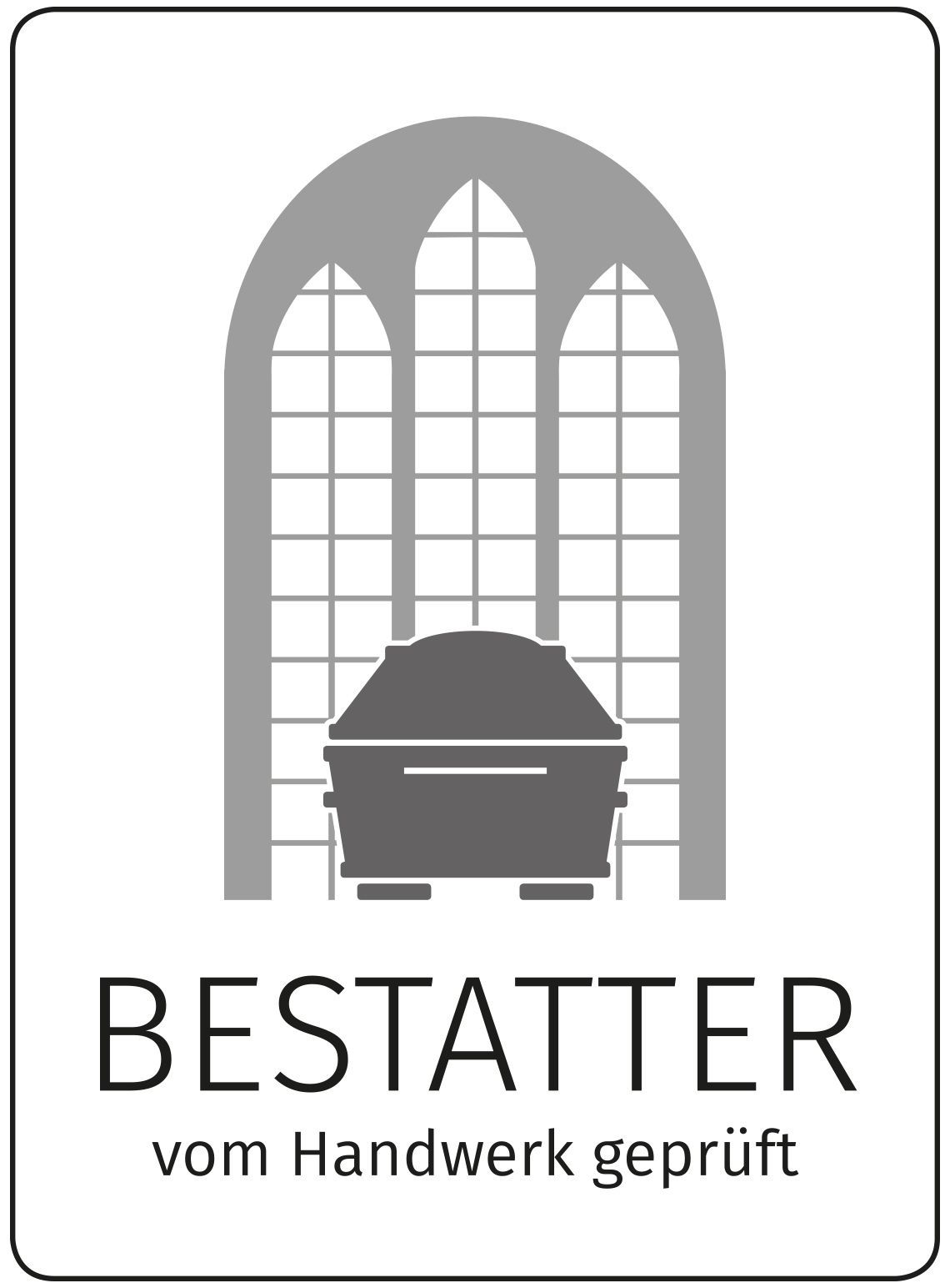 Markenzeichen für Bestatter