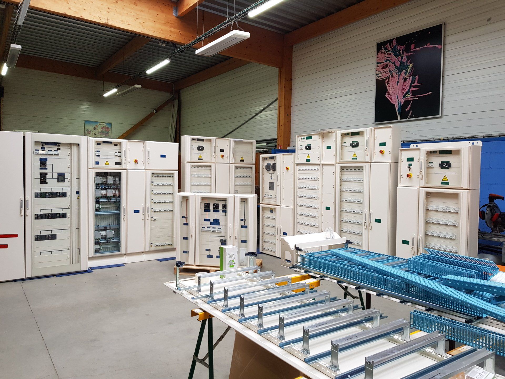 TABLEAUX ELECTRIQUES- ASSEMBLEE NATIONALE