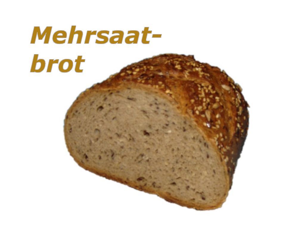 Mehrsaatbrot, halb