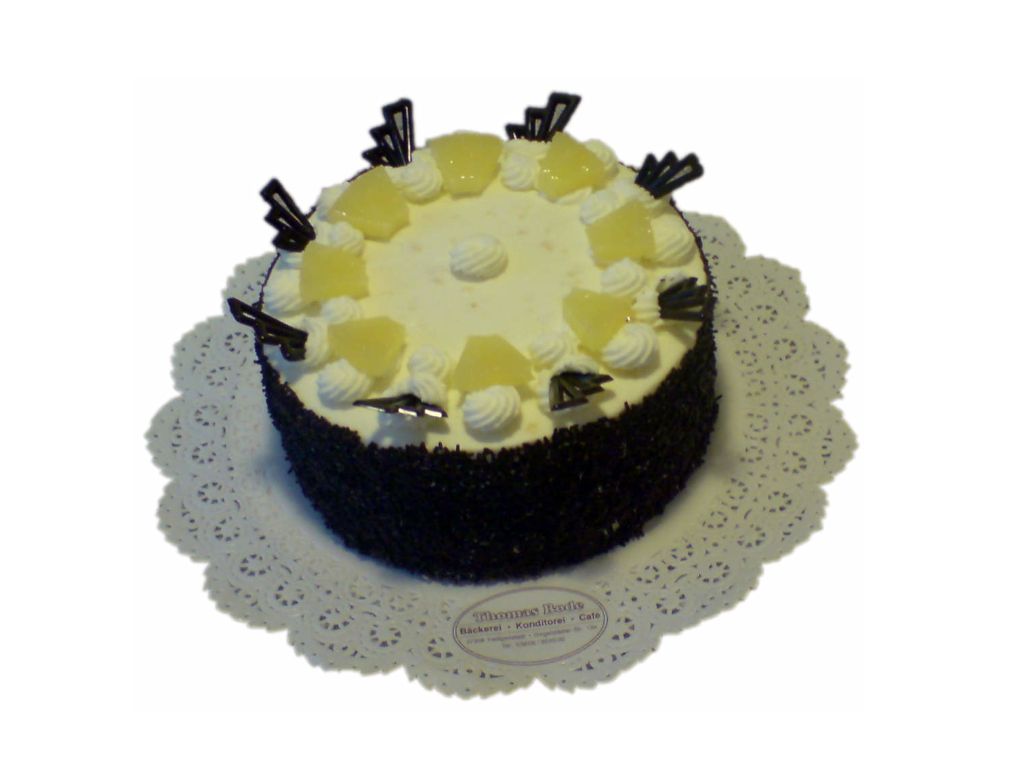 Ananassahnetorte, klein