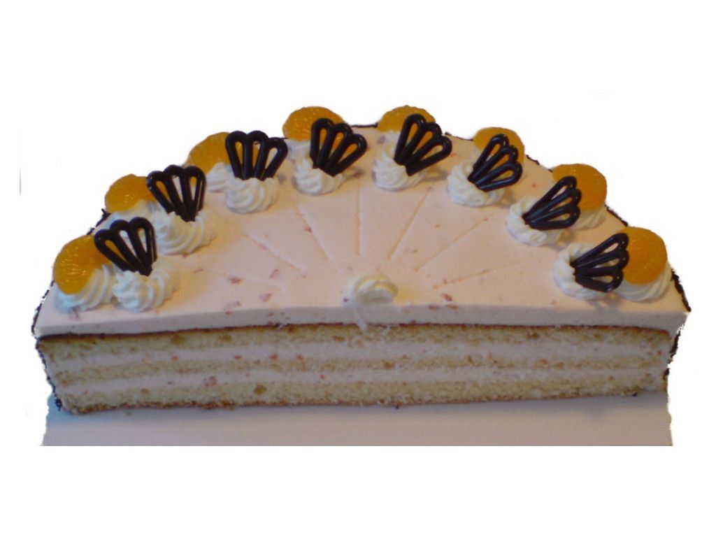 Blutorangensahnetorte