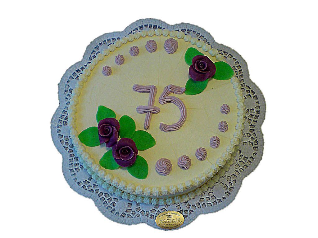 Champagnertorte, halb