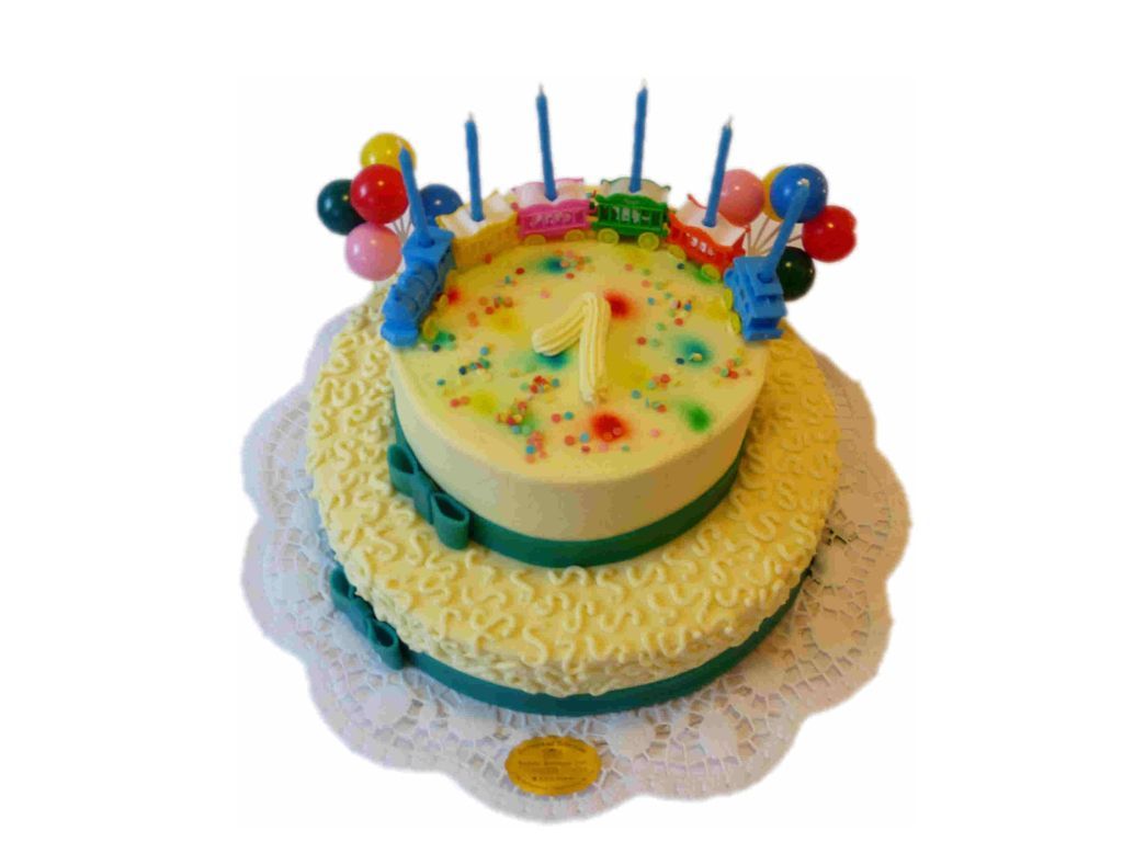 Champagnertorte, halb