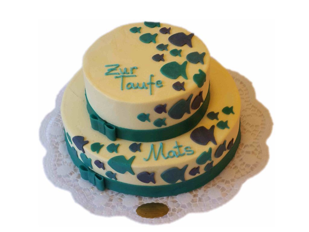Etagentorte zur Taufe