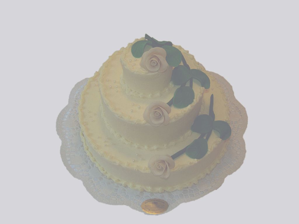 Etagentorte, 3-stöckig