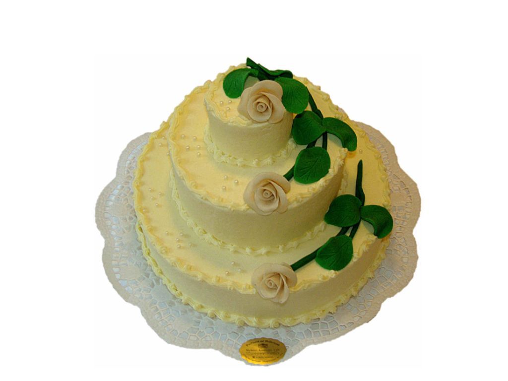 Etagentorte, 3-stöckig