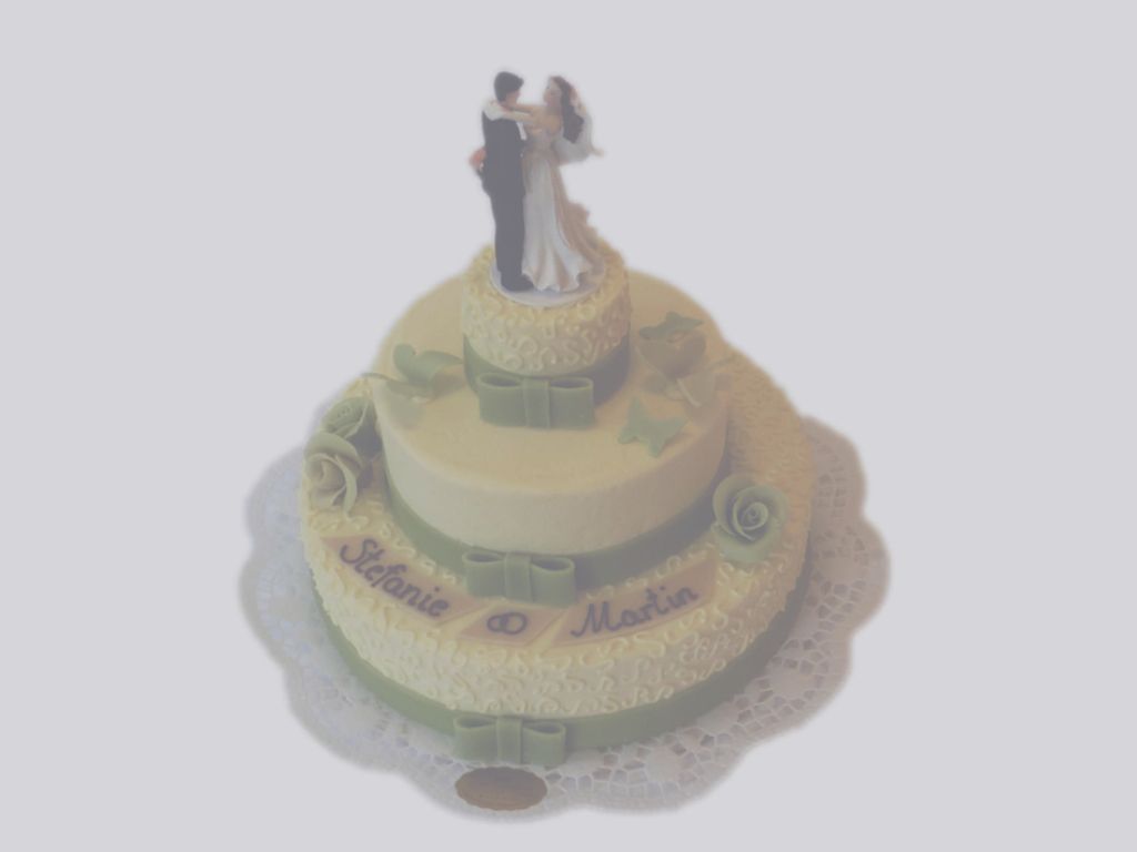 Etagentorte, 3-stöckig