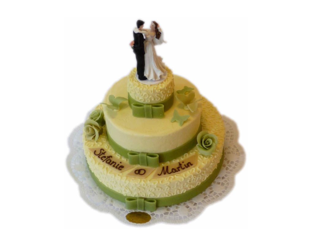 Etagentorte, 3-stöckig