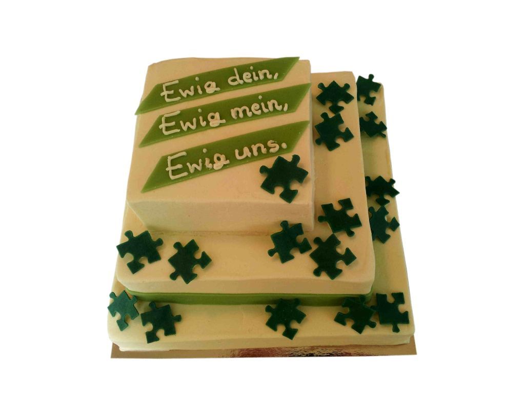 Etagentorte, 3-stöckig