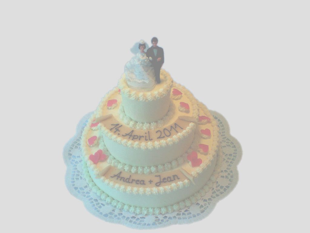 Etagentorte, 3-stöckig