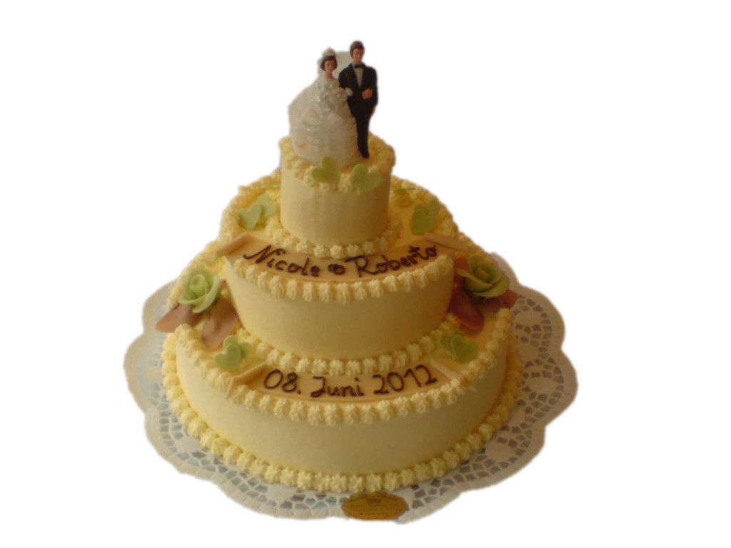 Etagentorte, 3-stöckig