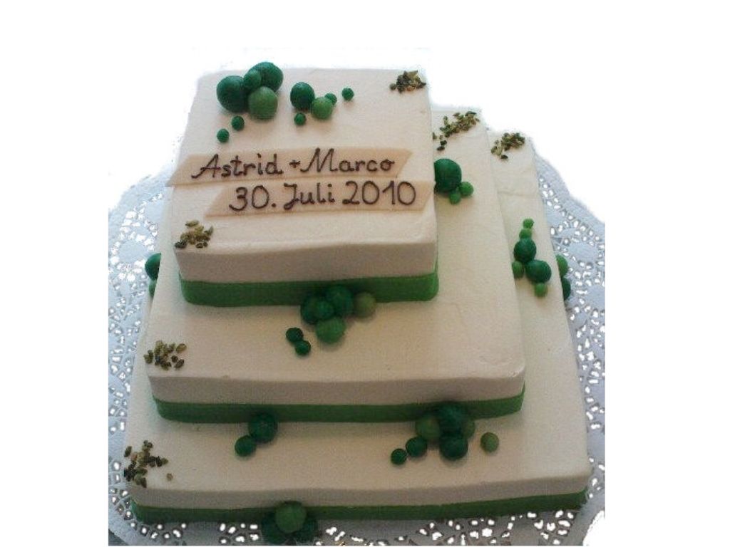 Etagentorte, 3-stöckig