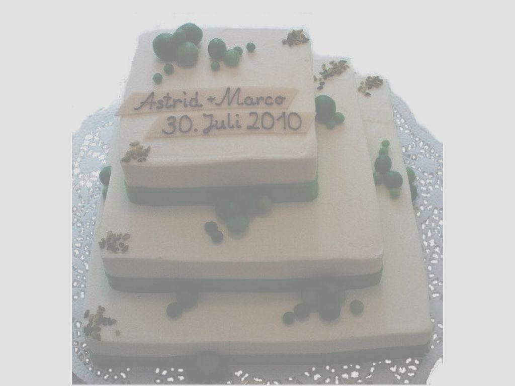 Etagentorte, 3-stöckig