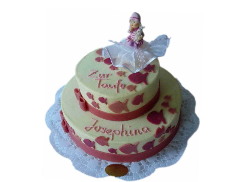 Etagentorte zur Taufe