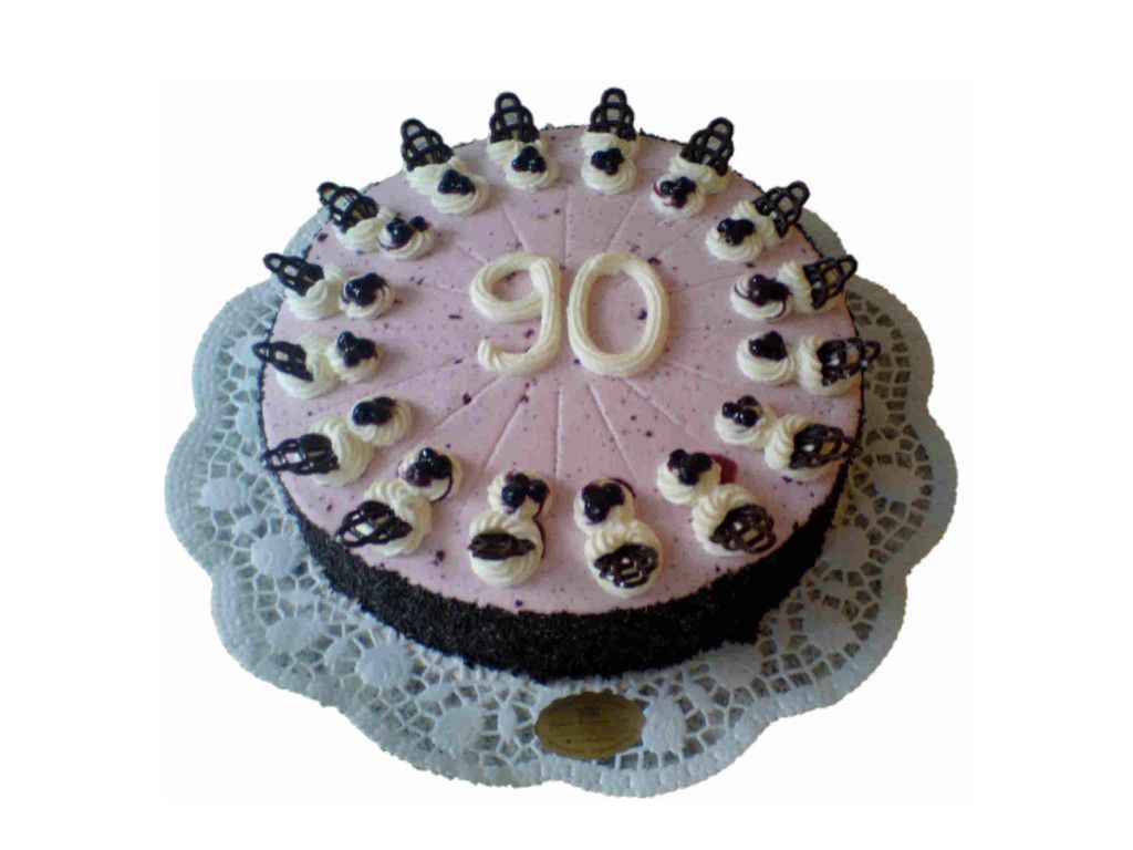 Heidelbeerjoghurtsahnetorte