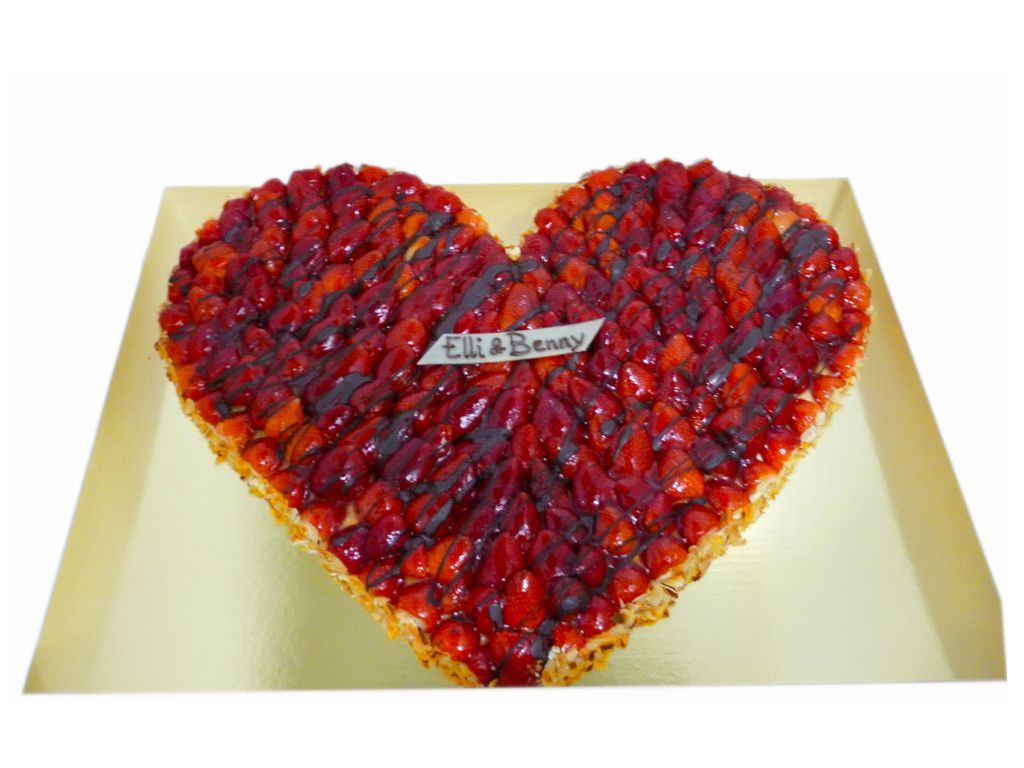 Obstherz, groß, zur Hochzeit