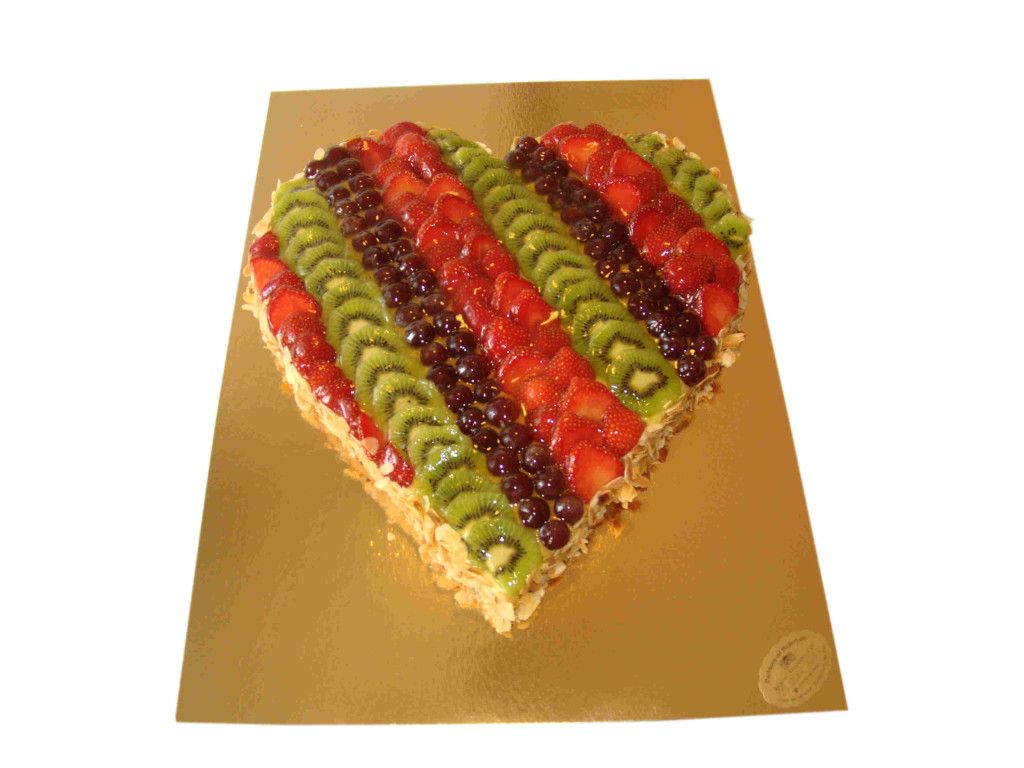 großes Obstherz