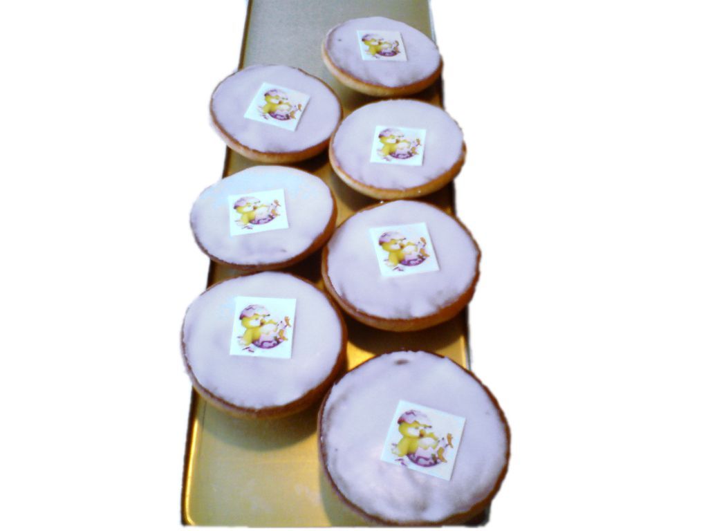 Amerikaner mit Osterdeko