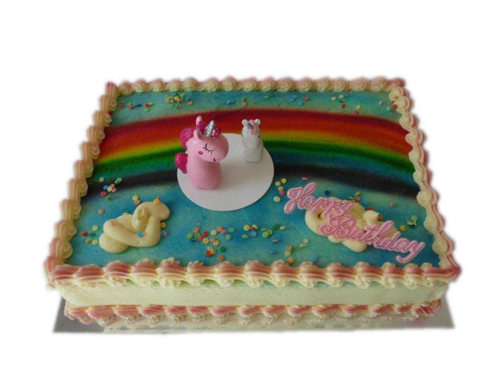 Vierecktorte zur Taufe