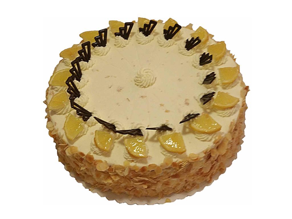Zitronensahnetorte