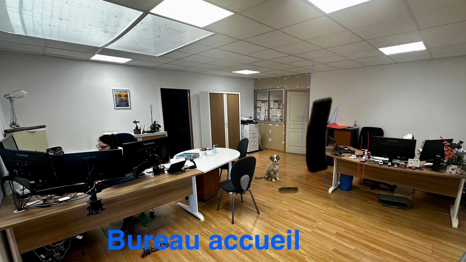 Bureau d'accueil