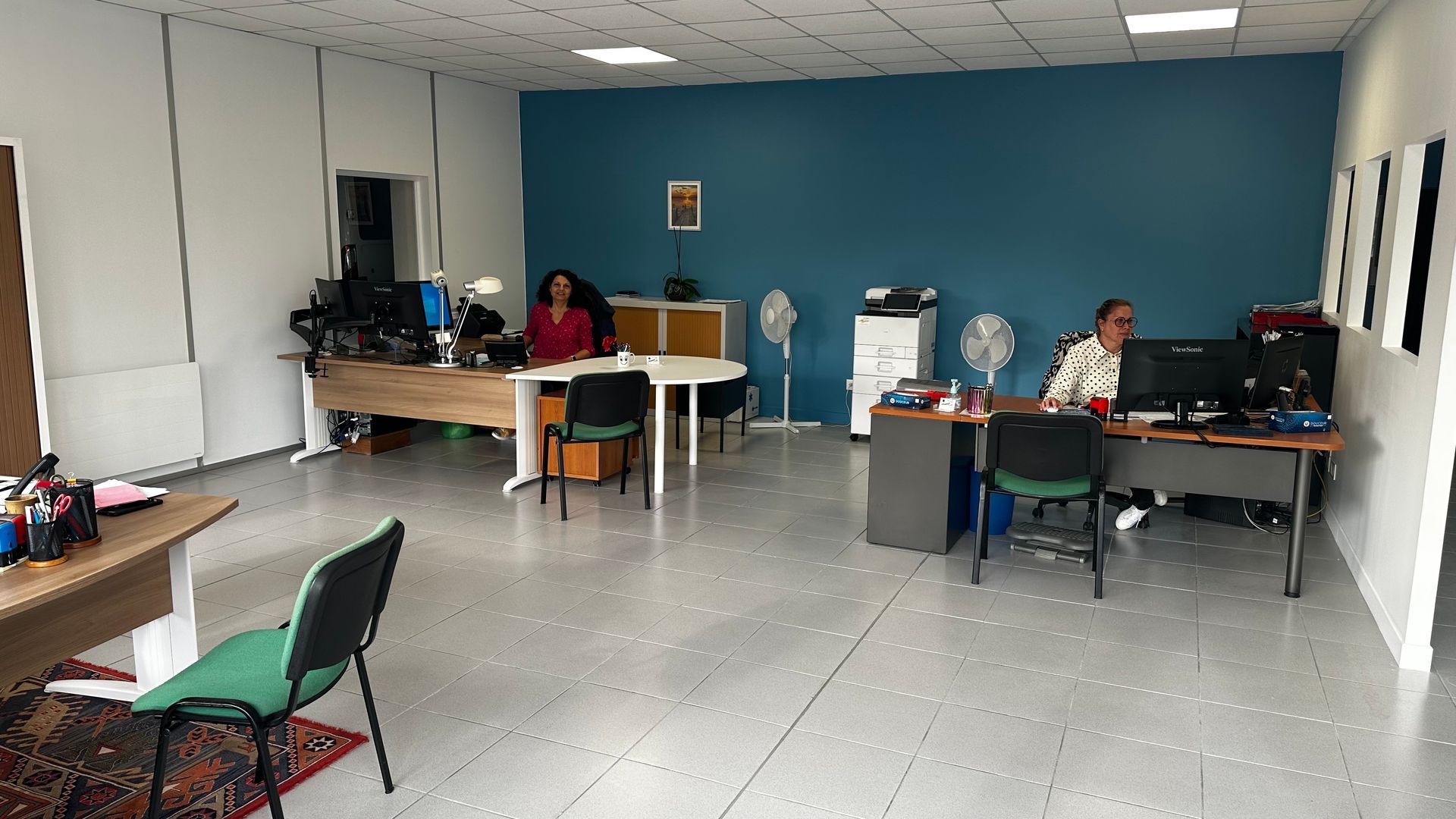 Intérieur des bureaux