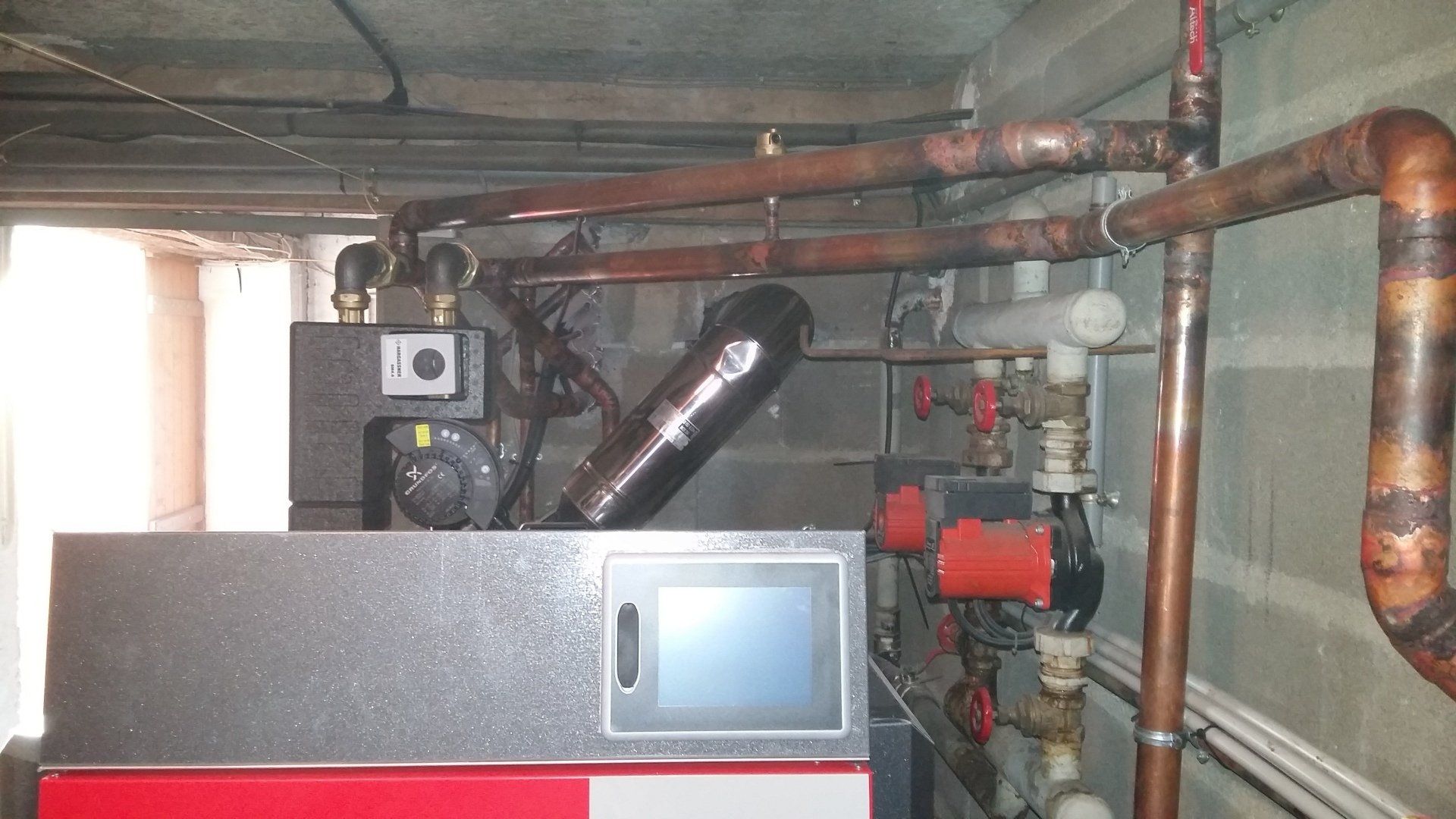 Rénovation d'installation de chaudière