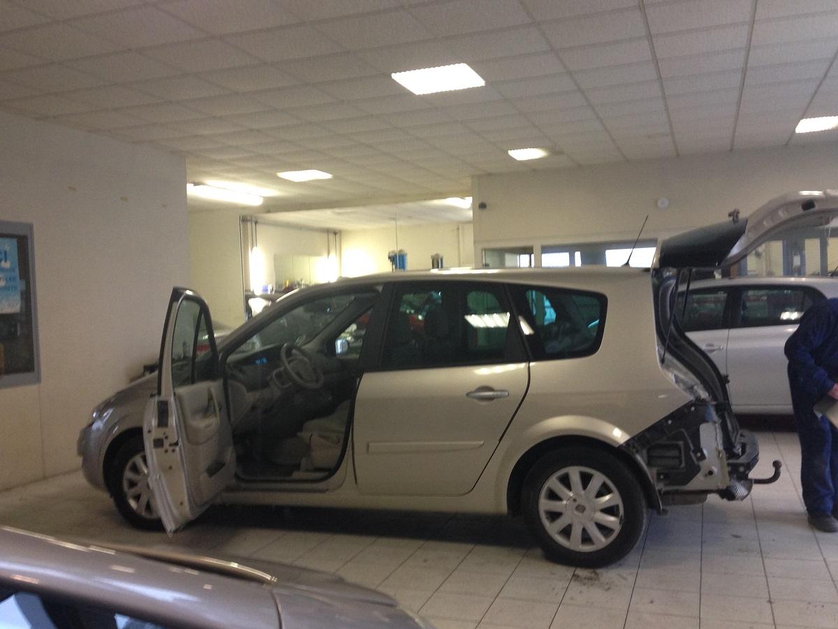 Redressage de la porte