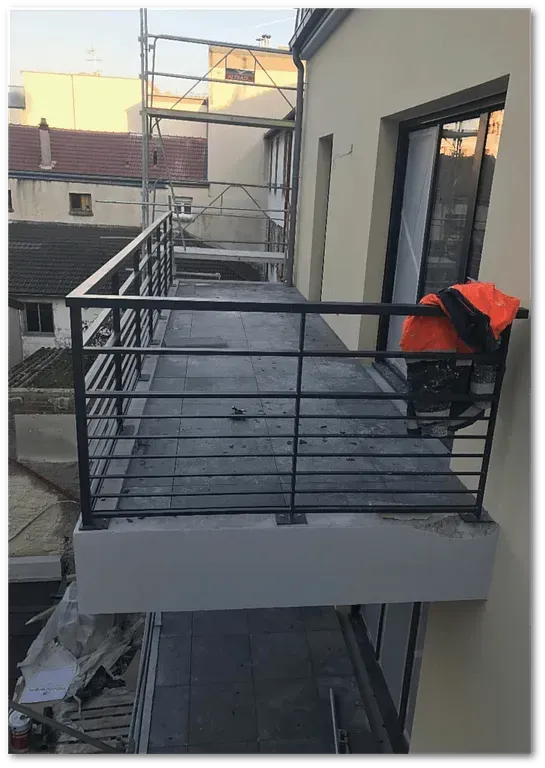 Étanchéité d'un balcon