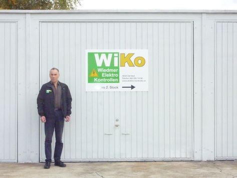 Mitarbeiter der WiKo Wiedmer Elektro-Kontrollen GmbH