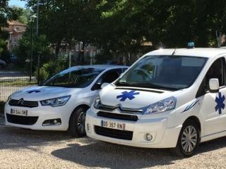 Ambulanciers à Montaigut-sur-Save et alentour
