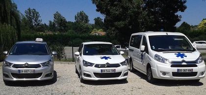 Parc de voitures d'EVB Ambulances 31