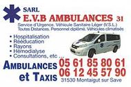 Logo d'EVB Ambulances 31 à Montaigut-sur-Save